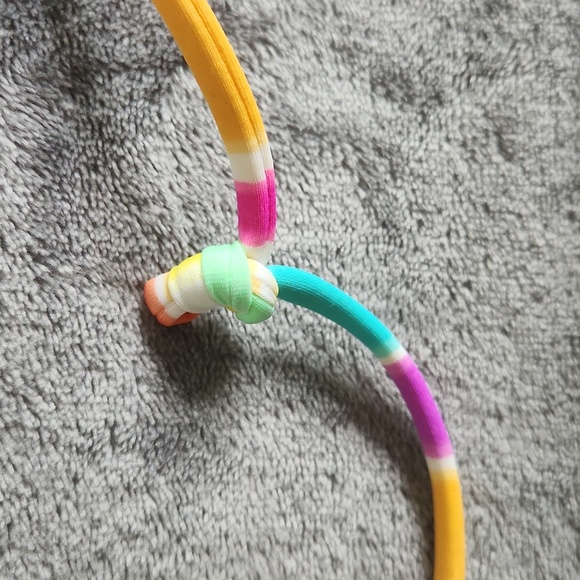 Victoria's Secret, Woman's Sz S/P, Rainbow Color Bikini Top, Just Stunning! - Picture 3 of 11